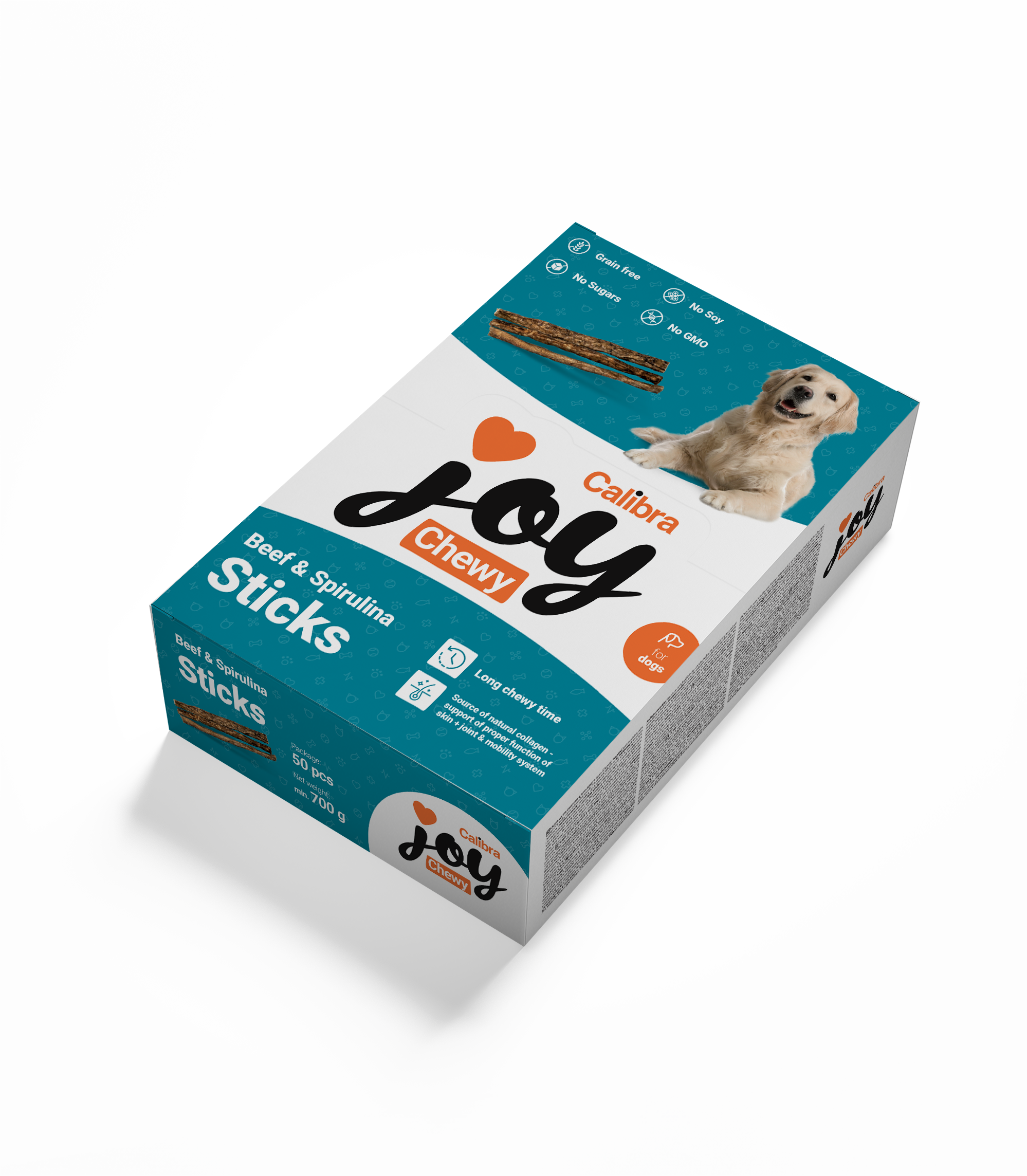 Calibra Joy Chewy Canine Beef & Spirulina Sticks