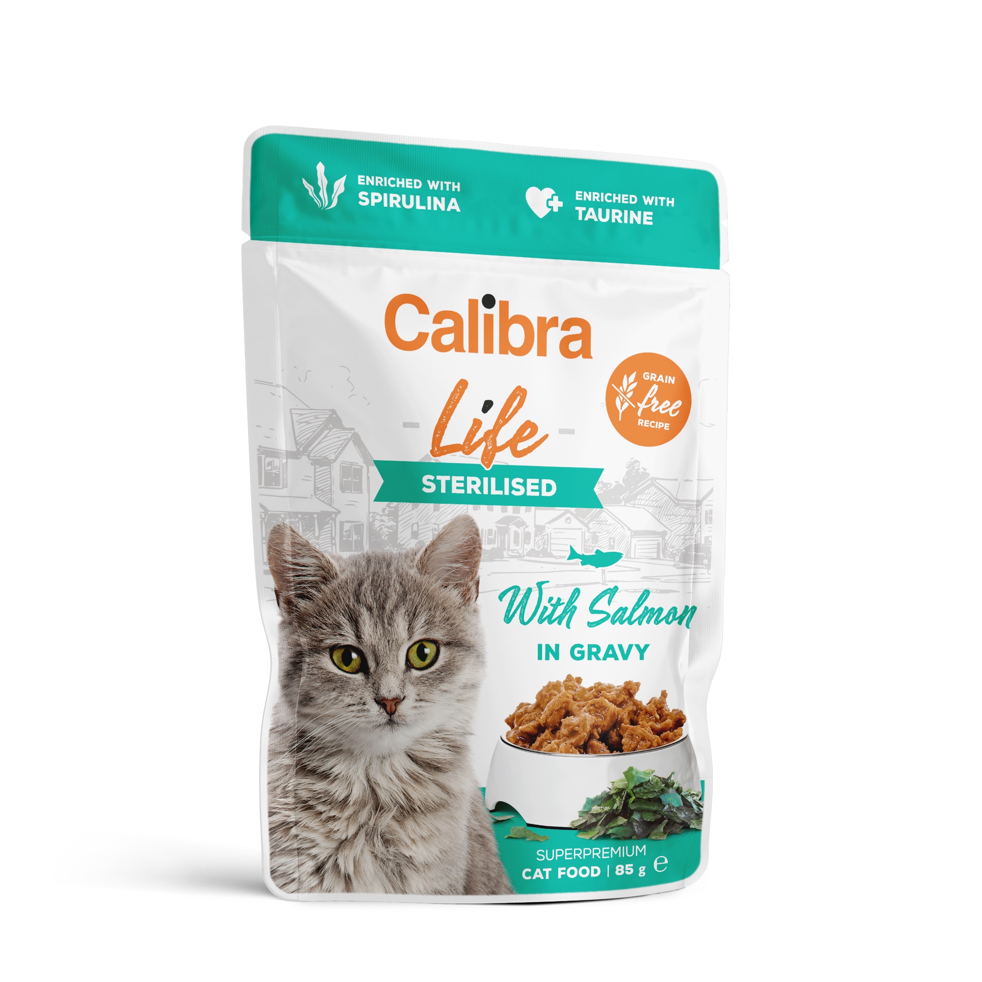 Calibra Superpremium Life Adult Sterilised Salmon
