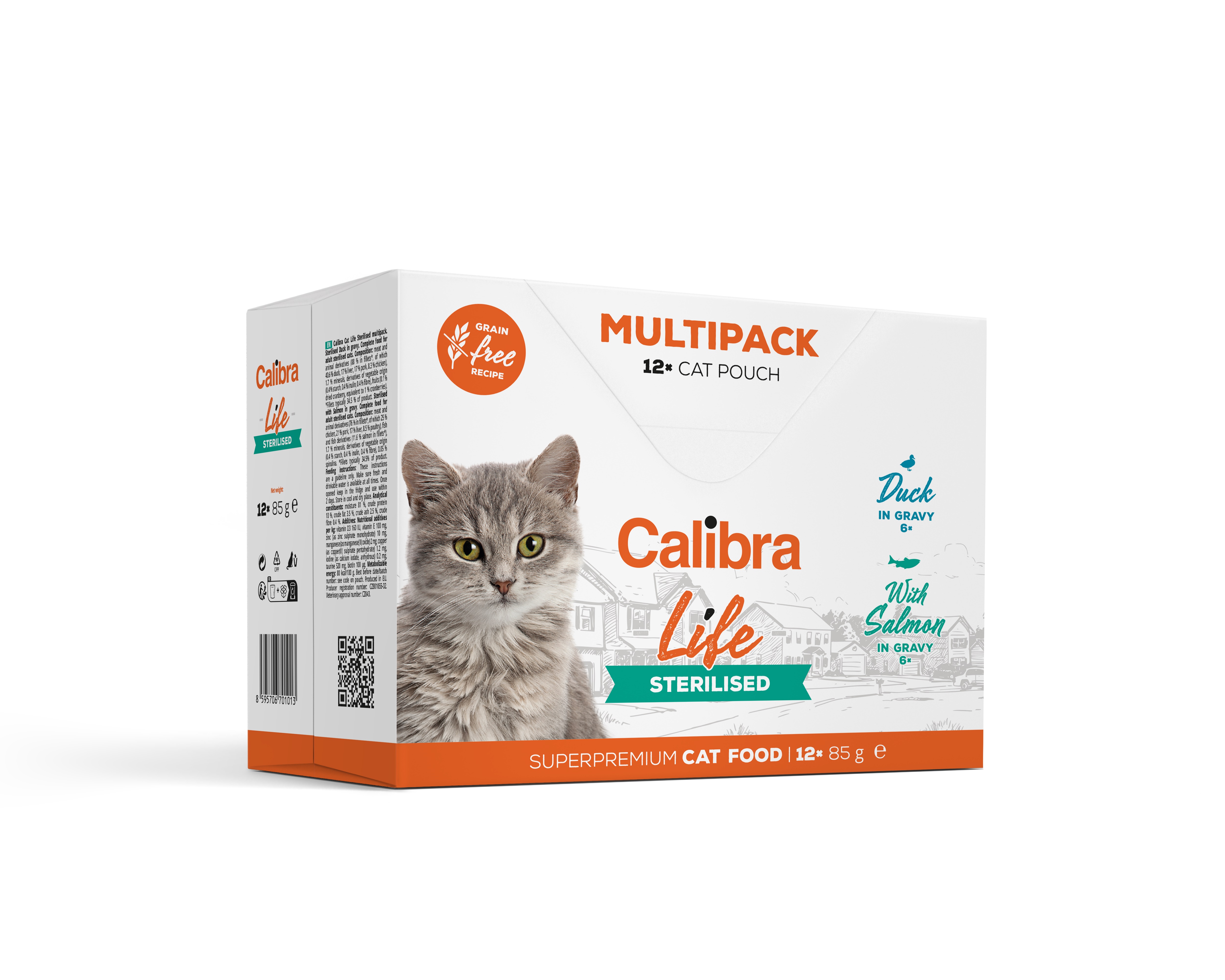 Calibra Superpremium Life Adult Sterilised Multipack