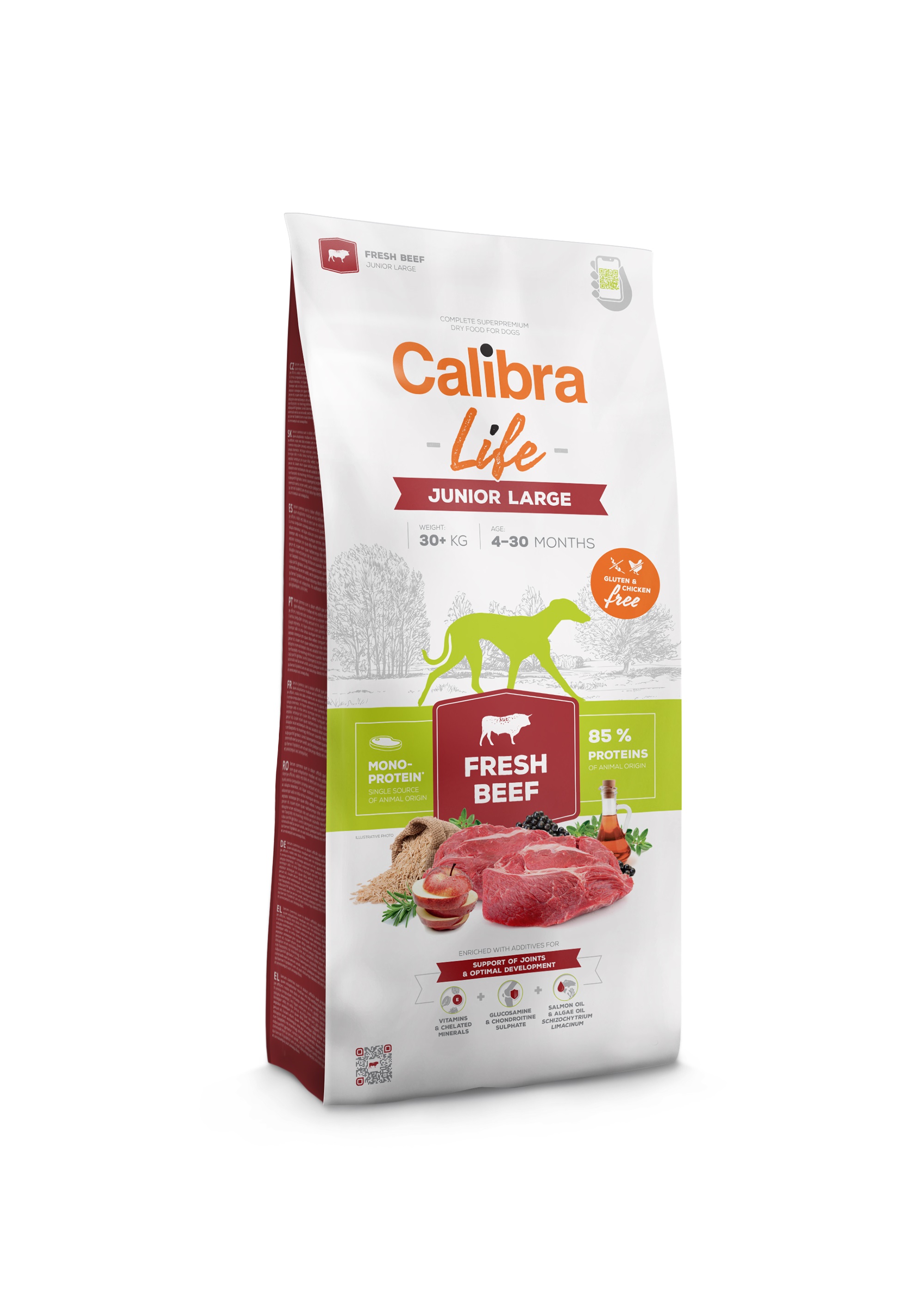 Calibra Superpremium Junior Large FRESH BEEF