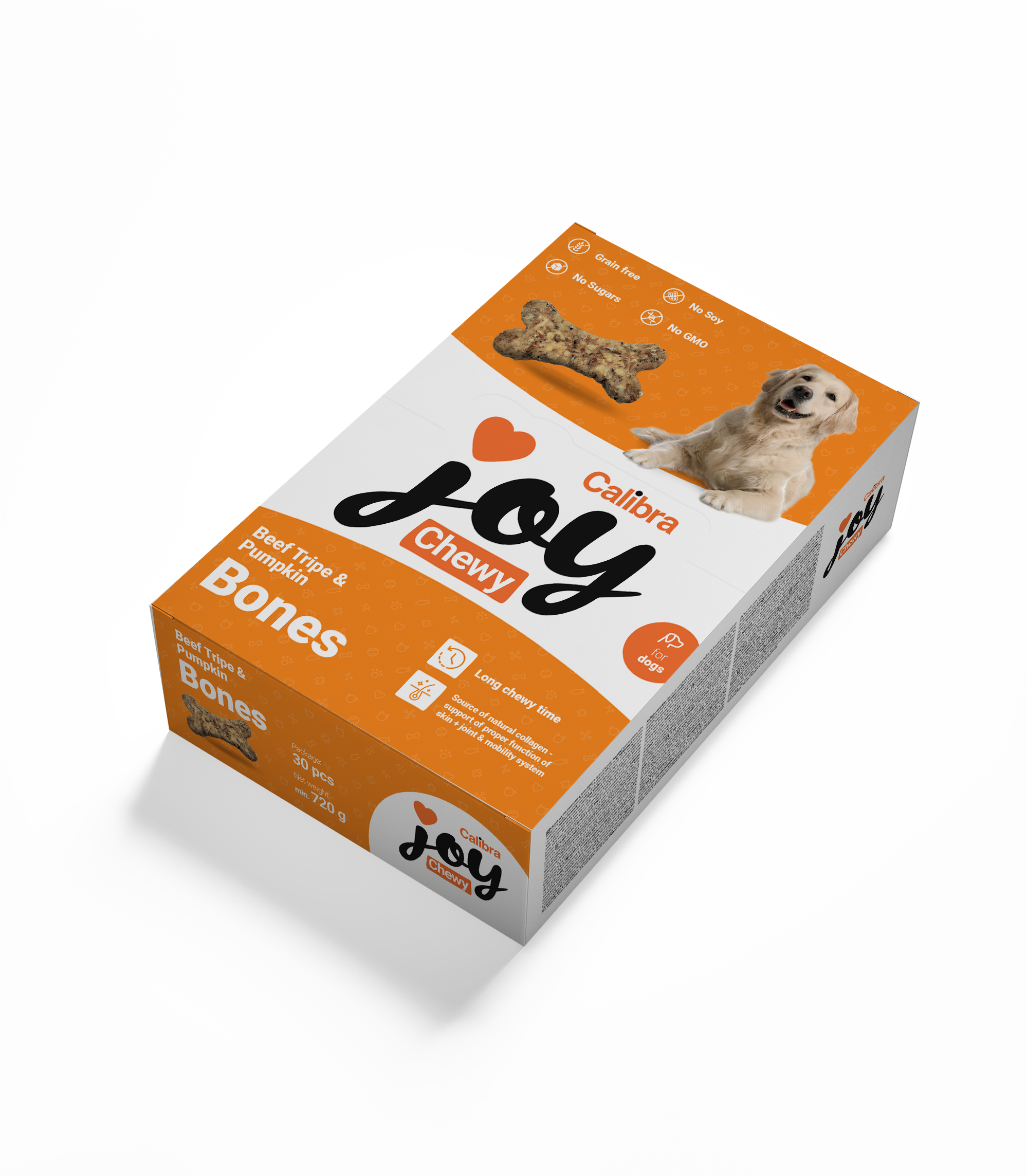 Calibra Joy Chewy Canine Beef Tripe & Pumpkin Bones