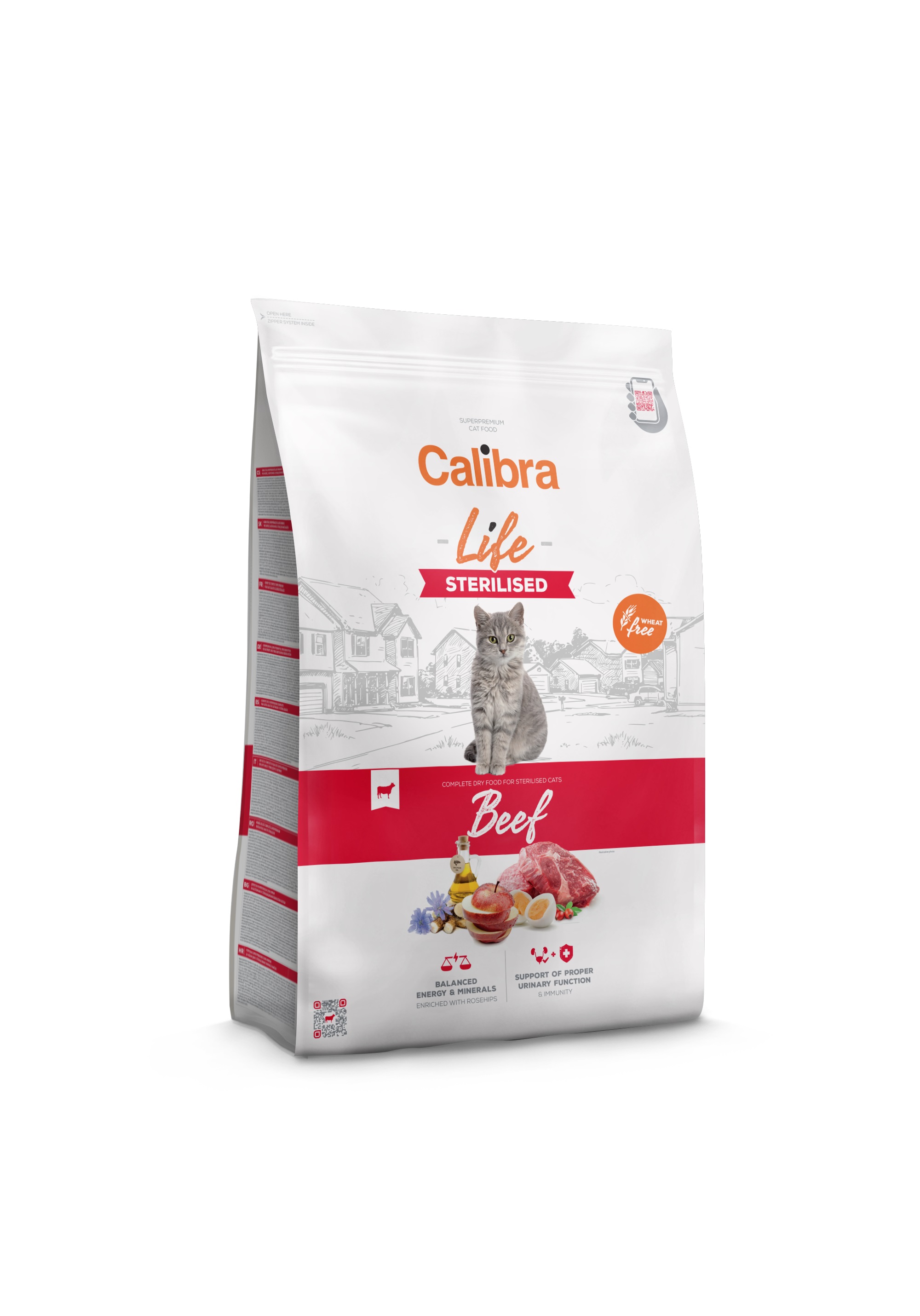 Calibra Superpremium Life Feline Sterilised Beef