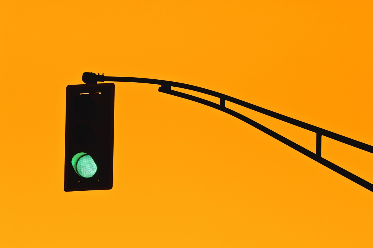 Verkehrsampel, Grünes Licht, Stadtbild, Lichtsignal, Straßenverkehr