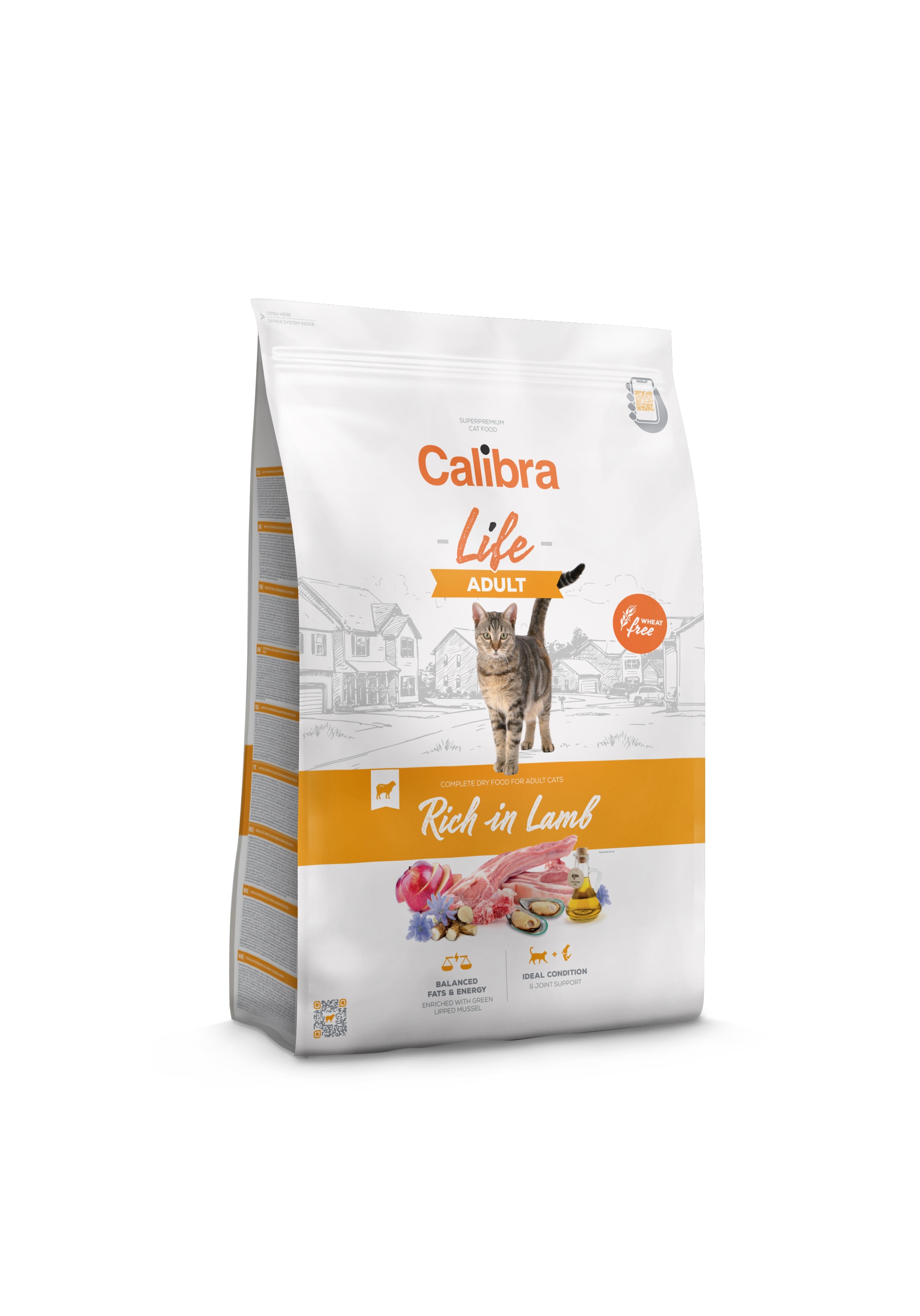 Calibra Superpremium Life Feline Adult Lamb